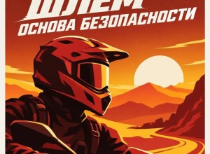 Госавтоинспекция напомнила о правилах ношения мотошлема
