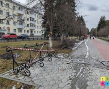 В сквере Победы разобрали скамейки, не переживайте, это временно