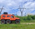 В лесах под Заречным заметили вездеход: «Россети» проводят плановые работы на линии электропередачи