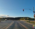 Внимание, водители, после перекрытия трассы изменился режим работы светофора