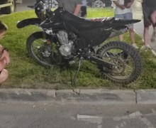 НА Ленинградской питбайк и Камри