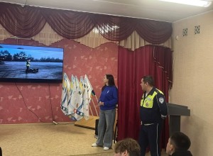 Студенты Белоярского многопрофильного техникума услышали важный призыв: соблюдайте правила дорожного движения!