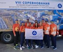 Команда Белоярской АЭС победила в соревнованиях пожарных формирований Росэнергоатома
