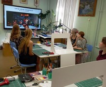 Юные художницы из Заречного завершили обучение в академии атомных городов
