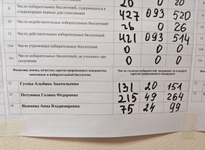 Галина Петунина переизбрана в округе №10 на третий срок
