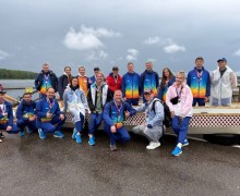 Сборная Белоярской АЭС привезла 3 медали с соревнований по гребле на лодках «Дракон» среди атомщиков