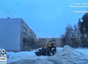 Продолжается уборка ул