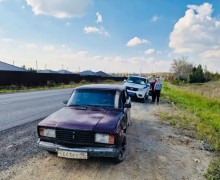 Госавтоинспекция Белоярского района отстранила 16-летнего водителя от управления «ВАЗ-2107»