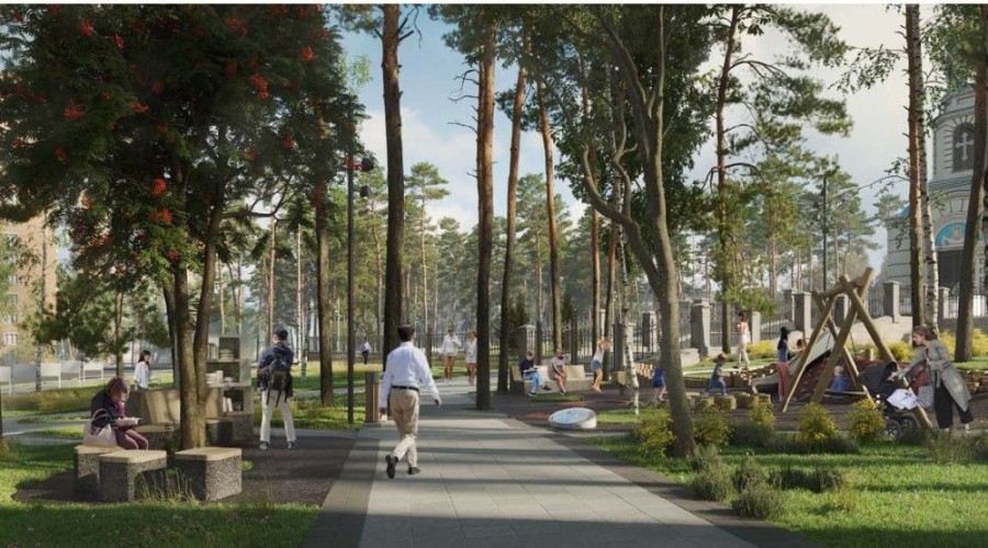 ЕСЛИ ВЫ ЕЩЁ НЕ ВИДЕЛИ, КАК БУДЕТ ВЫГЛЯДЕТЬ СКВЕР И ПЕШЕХОДНАЯ ЗОНА ВОЗЛЕ ХРАМА, ТО ВОТ