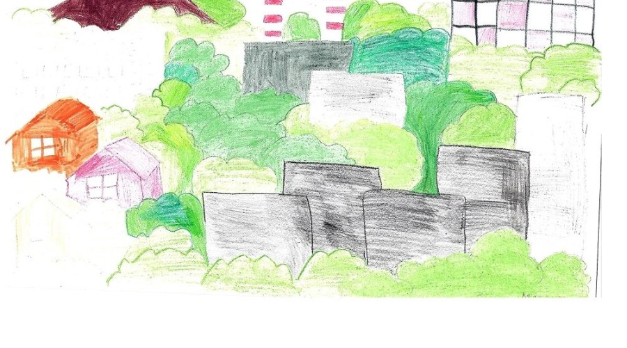 Дети нарисовали наше будущее!