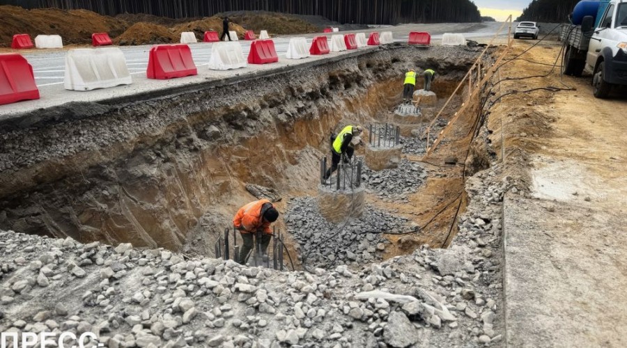 Строительство федеральной трассы «Екатеринбург — Тюмень» идёт с опережением графика