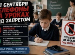 В школах России с 1 сентября запретят телефоны на уроках