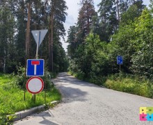 Дорогу через Шеелит временно перекрыли из-за паводка
