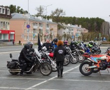 1 мая мотоциклисты Заречного открыли новый мотосезон