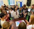 Воспитанники детской художественной школы Заречного отправились в Новоуральск в художественную академию Росатома