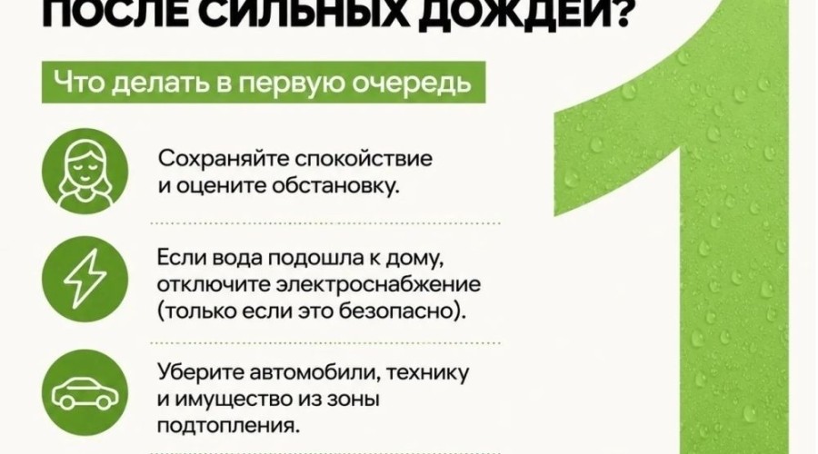 Подтопление участка после дождя: инструкция для жителей