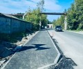 В Заречном вскрыли тротуар, уложенный меньше месяца назад