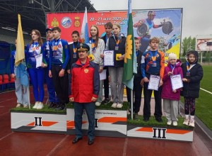 С областных соревнований по пожарно-спасательному спорту зареченцы привезли 3 медали