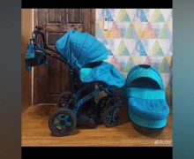 Продам велосипед и коляску 2в1