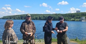 На правом берегу Белоярского водохранилища продолжаются профилактические рейды