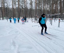 В Заречном состоялись лыжные гонки среди команд 59 пожарно-спасательного отряда