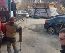 В Заречный приехал новый лифт