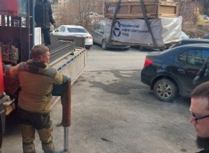 В Заречный приехал новый лифт