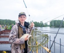 В День рыбака в Заречном прошли соревнования по летней рыбалке