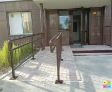 В Заречном обновили пандус у дома на Кузнецова, 18