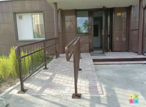 В Заречном обновили пандус у дома на Кузнецова, 18