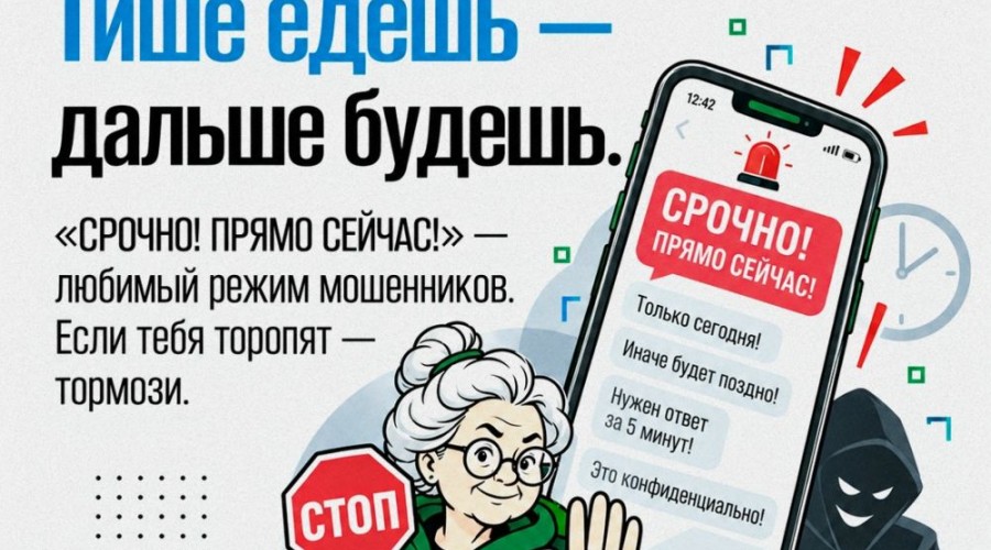 Пауза вместо паники: как не попасться на уловки мошенников