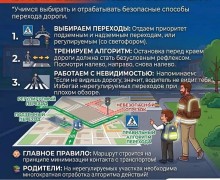 Свердловская Госавтоинспекция советует родителям заранее отработать с детьми безопасный маршрут в школу