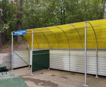 Управляющая компания ДЕЗ обновляет контейнерный площадки, которые находятся под их управлением