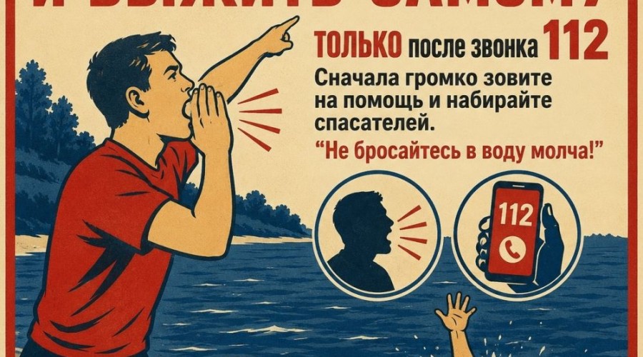 Как спасти утопающего и не стать его второй жертвой: алгоритм безопасного спасения