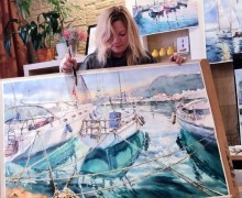 8 марта в Выставочном зале городского краеведческого музея пройдёт встреча с художником