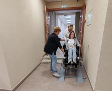 В Заречном появляется два новых пандуса в очень нужных местах