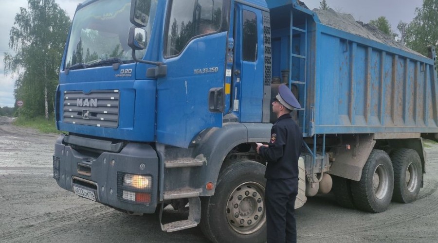 Госавтоинспекция Заречного подвела итоги рейда «Грузовик»