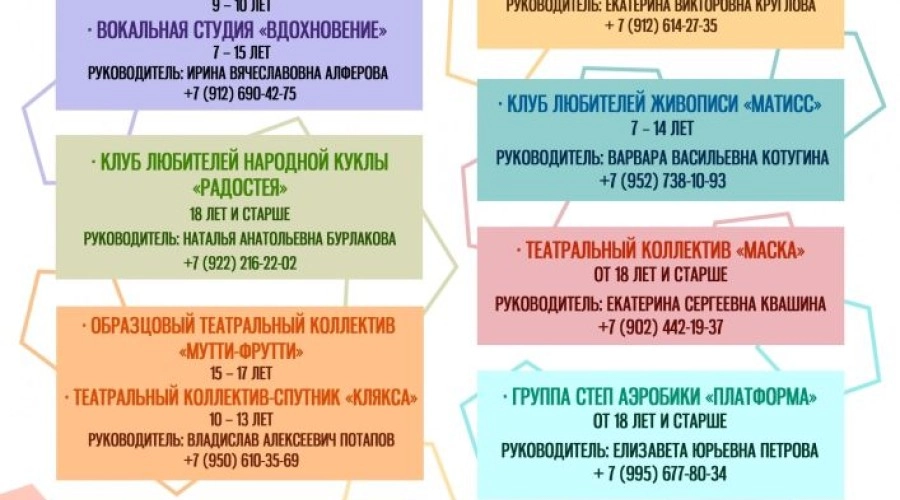 БелоЯрский дом культуры объявляет набор в творческие коллективы