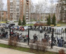 1 мая мотоциклисты Заречного открыли новый мотосезон