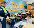 Первоклассников Верхнедубровской школы посвятили в пешеходы