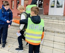 Госавтоинспекция Заречного и ЮИД провели акции «ЮИД соблюдать велит!»