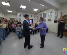 3 ноября в ДХШ состоялся первый инклюзивный Вернисаж «Мир творчества»