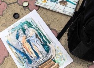 Ученики Детской художественной школы вышли на летние пленэры