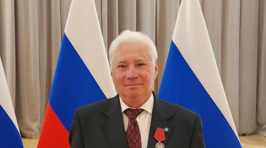 Андрей Кузнецов удостоен медали ордена «За заслуги перед Отечеством II степени»
