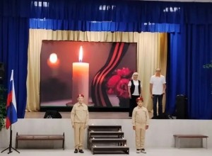 Всероссийская акция «Свеча памяти» прошла у мемориала в селе Некрасово 22 июня