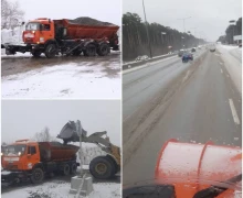 На Среднем Урале продолжают борьбу с непогодой