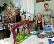 Юные художницы из Заречного завершили обучение в академии атомных городов