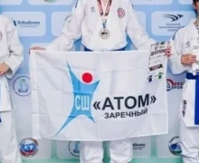 Воспитаннику отделения карате СШ Атом Антону Комухину присвоено спортивное звание кандидат в мастера спорта