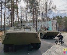 Немного подробностей про новые экспонаты музея военной техники под открытым небом