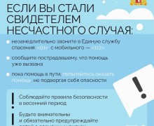 Весенние риски: тонкий лёд, тающий снег и гололёд требуют повышенной бдительности